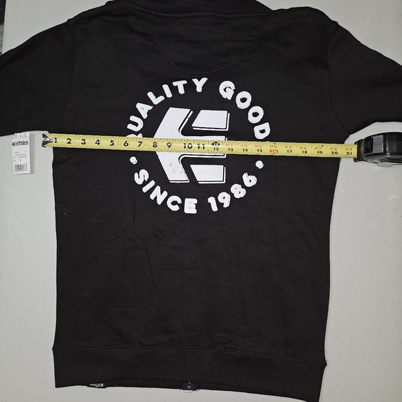 Etnies Since 1986 Zip Up Hoodie NWT Small - Picture 7 of 8